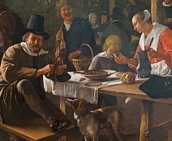 Jan Steen 1661 Gemäldegalerie Berlin beer garden