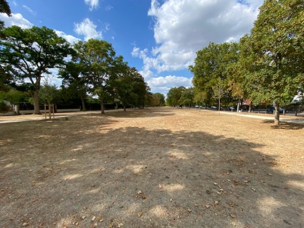 Green loss due to heat and drought 2026 France