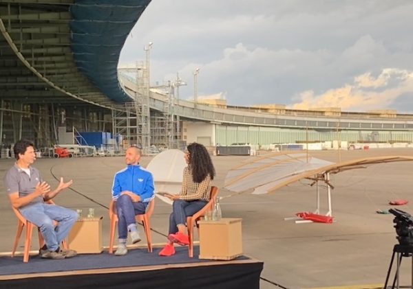 Science and art Radio3 talk at airport Tempelhof Berlin 2026-9